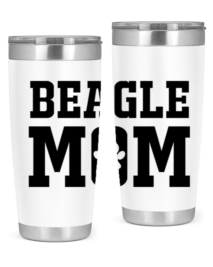 beagle mom 215#- mom- Tumbler