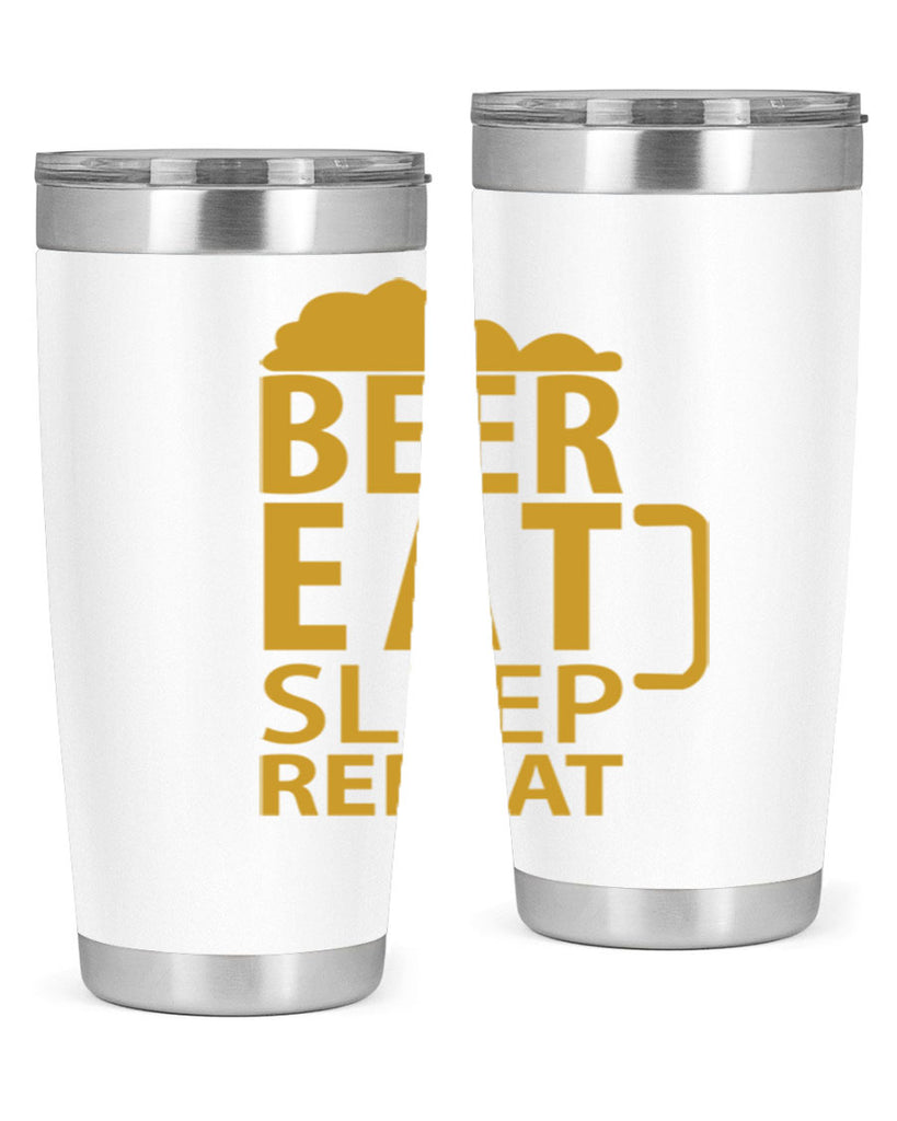 beer eat sleep 109#- beer- Tumbler