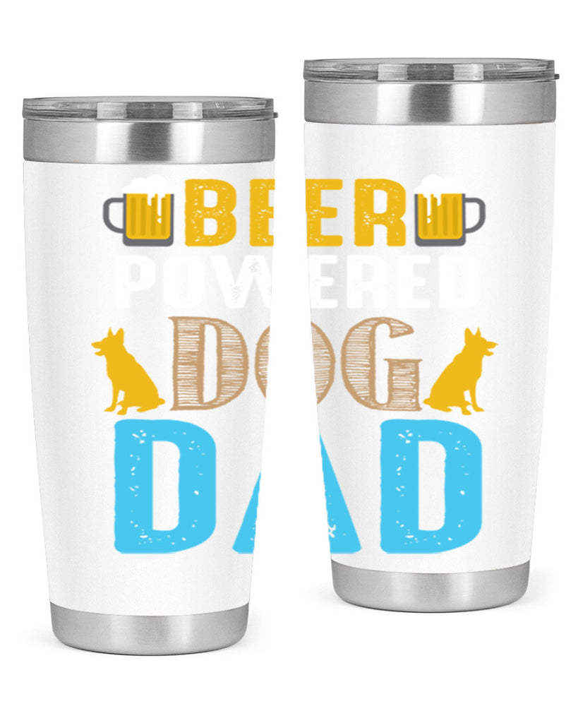 beer power dog dad 145#- beer- Tumbler