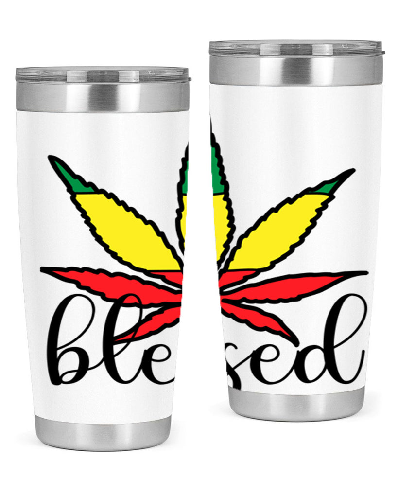 blessed cannabis jamacian 18#- marijuana- Tumbler