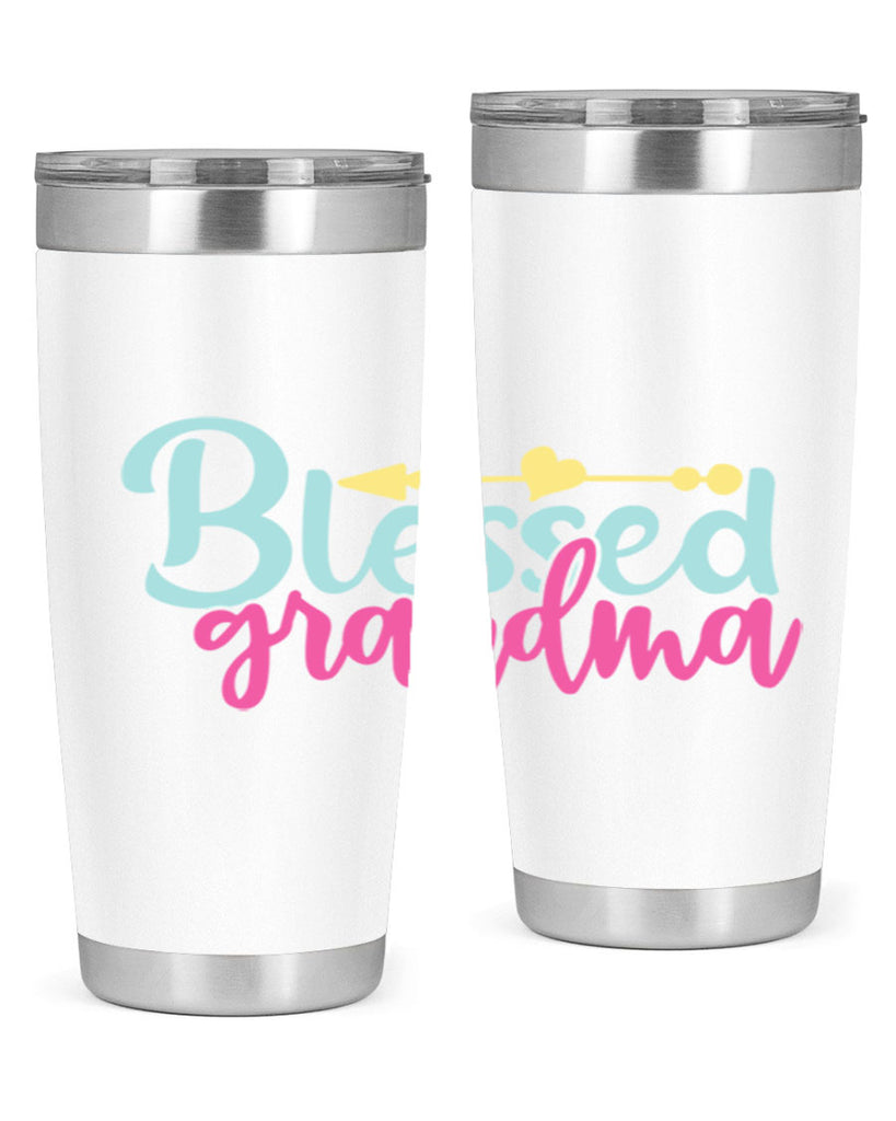 blessed grandma 63#- grandma - nana- Tumbler