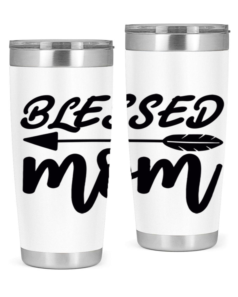 blessed mom 270#- mom- Tumbler