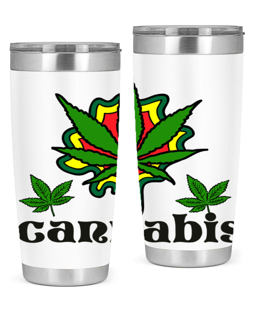 cannabis a 39#- marijuana- Tumbler