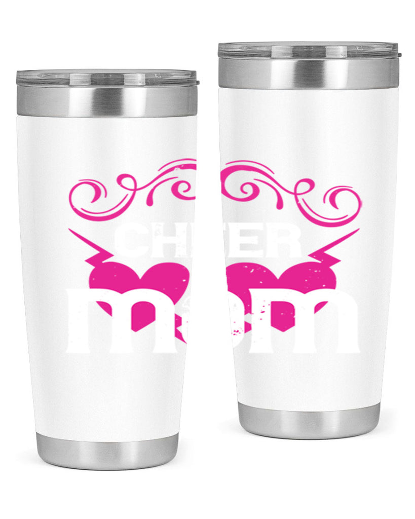 cheer mom 194#- mom- Tumbler