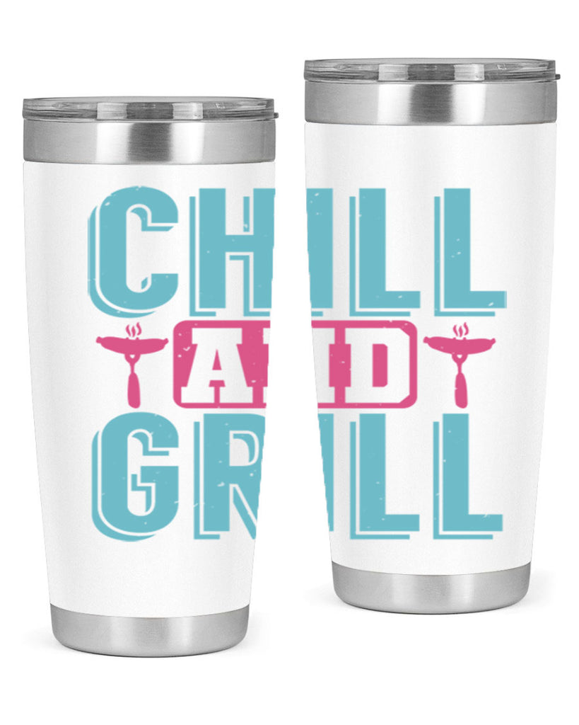 chill and grill 49#- bbq- Tumbler