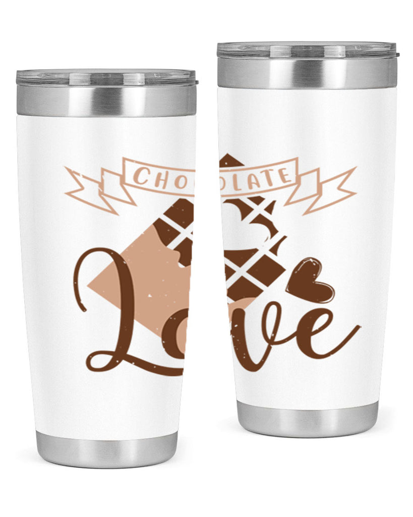 chocolate love 44#- chocolate- Tumbler