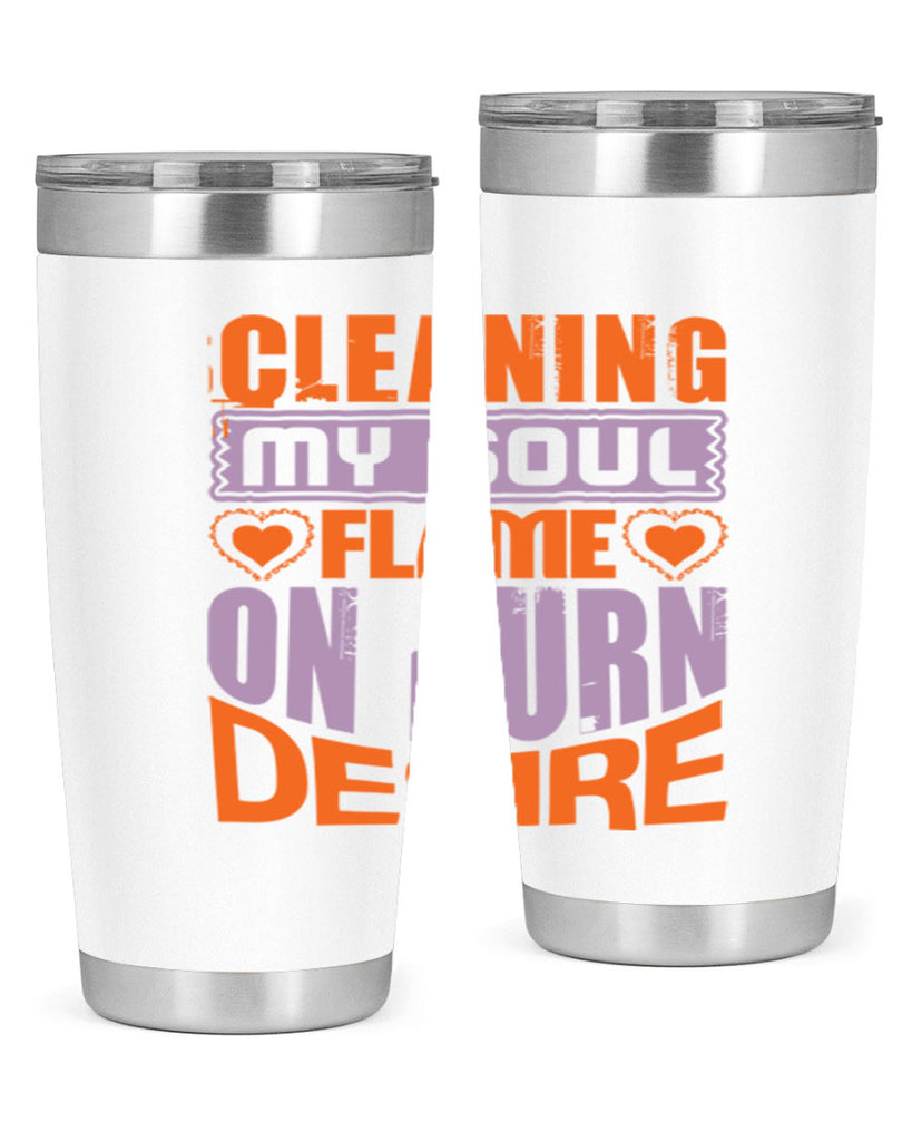 cleaning my sould flame on burn desire Style 42#- cleaner- tumbler