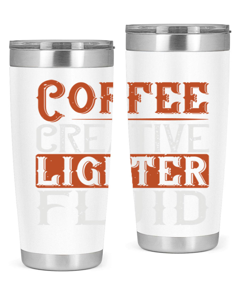 coffee creative lighter fluid 273#- coffee- Tumbler