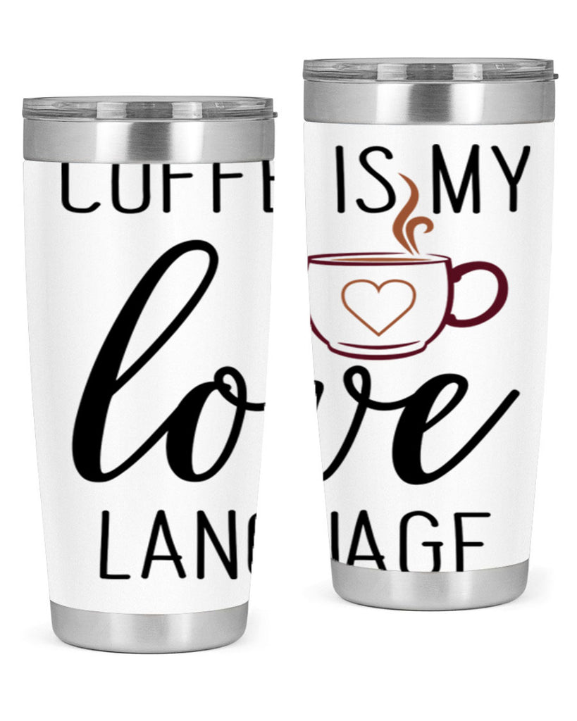 coffee language 245#- coffee- Tumbler