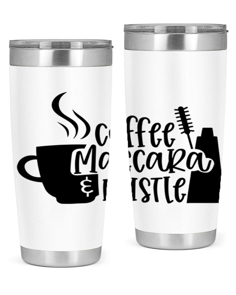 coffee mascara hustle 145#- coffee- Tumbler