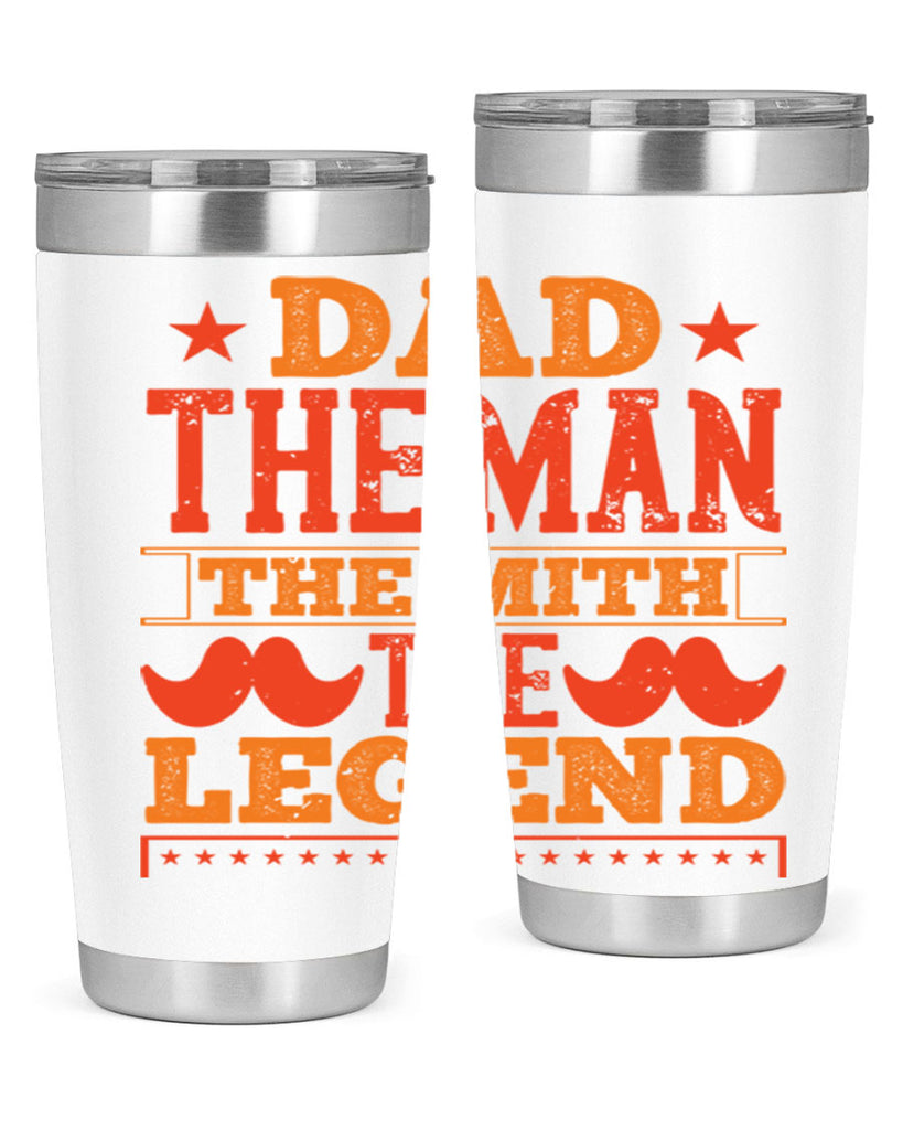 dad the man the mith the legend 262#- fathers day- Tumbler