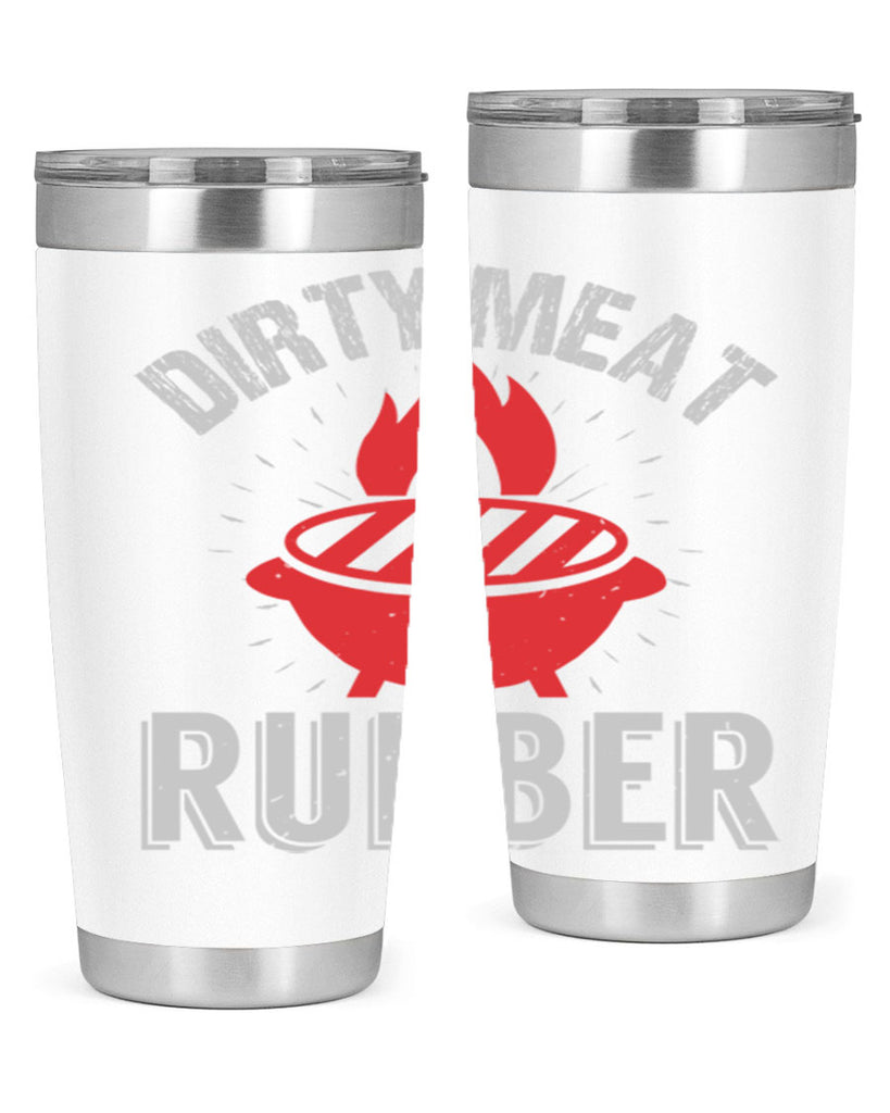 dirty meat rubber 46#- bbq- Tumbler