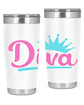 diva Style 121#- dog- Tumbler