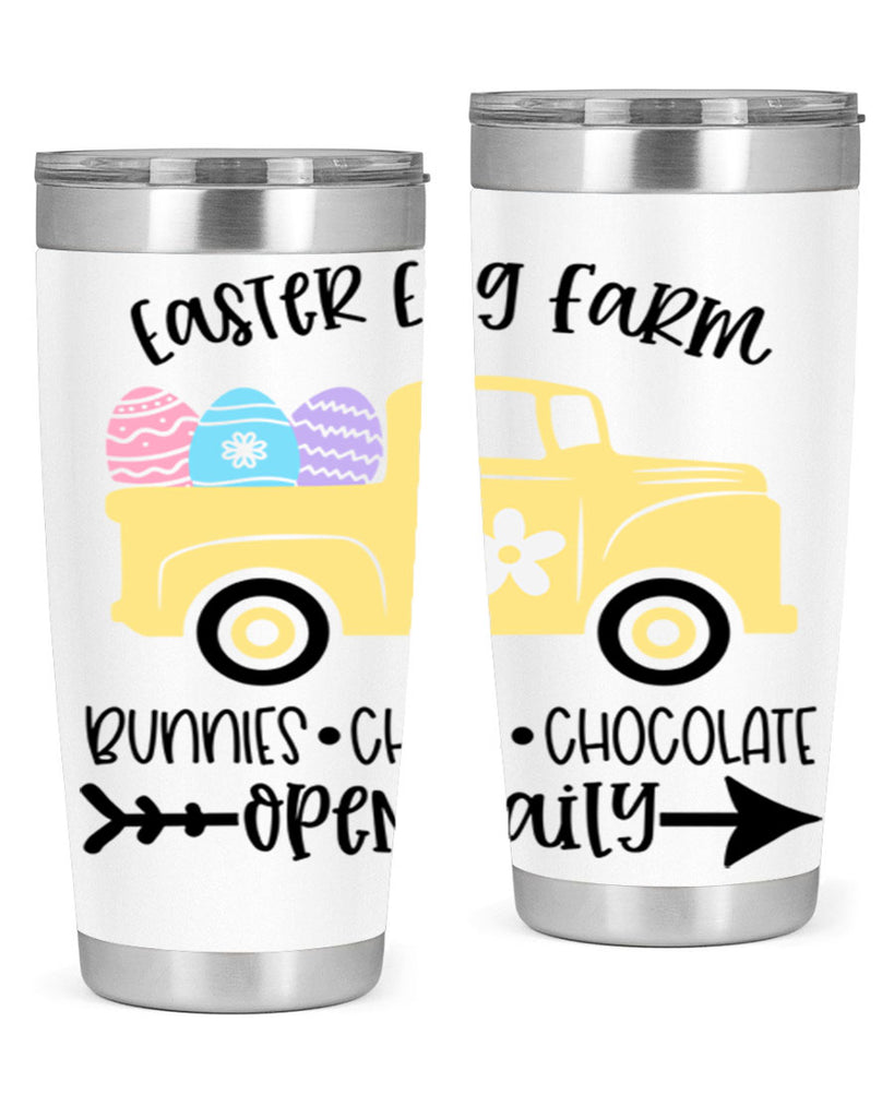 easter egg farm 58#- easter- Tumbler