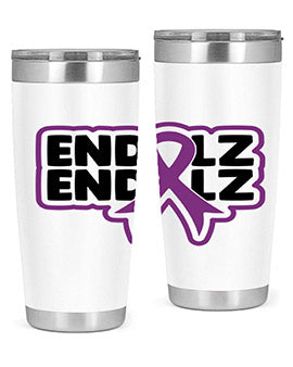 end alz 135#- alzheimers- Tumbler