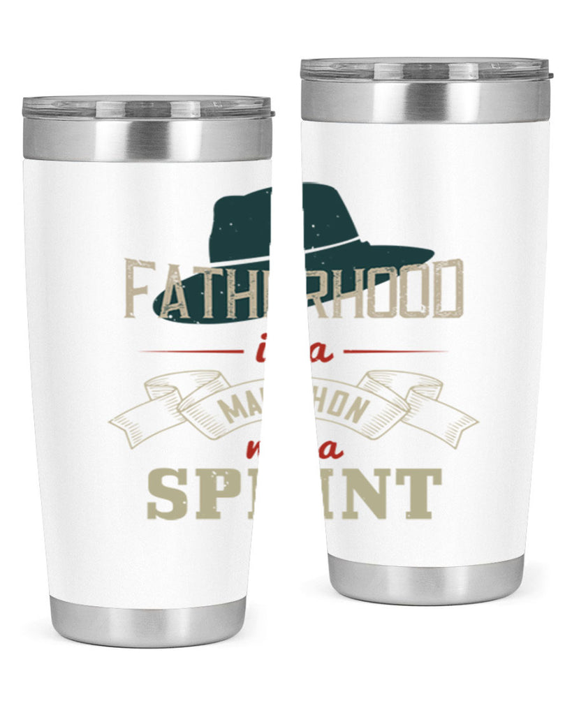 fatherhood is a marathon 227#- fathers day- Tumbler