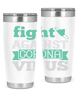 fight against corona virus Style 40#- corona virus- Cotton Tank