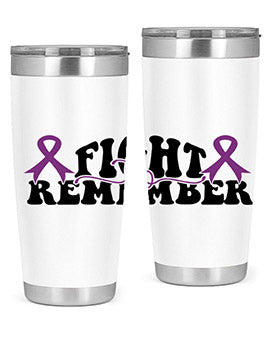 fight to remember 144#- alzheimers- Tumbler