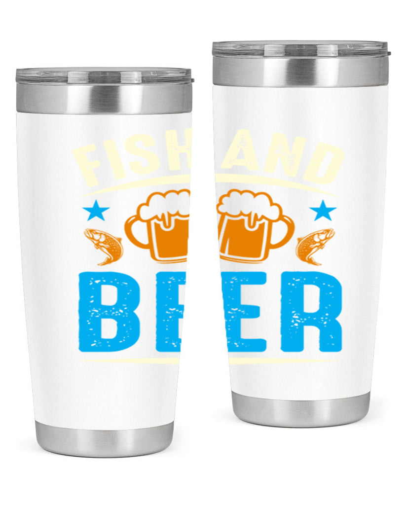 fish and beer 114#- beer- Tumbler