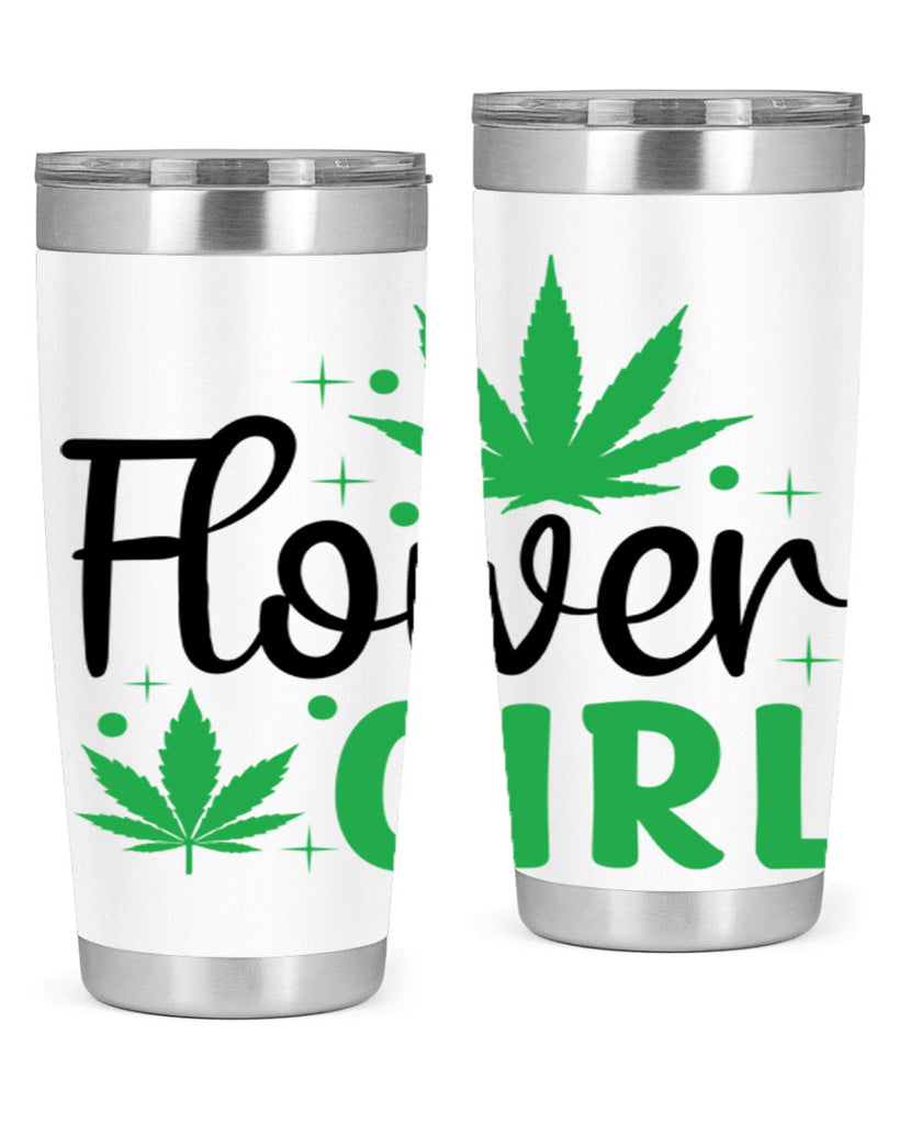 flower girl 83#- marijuana- Tumbler