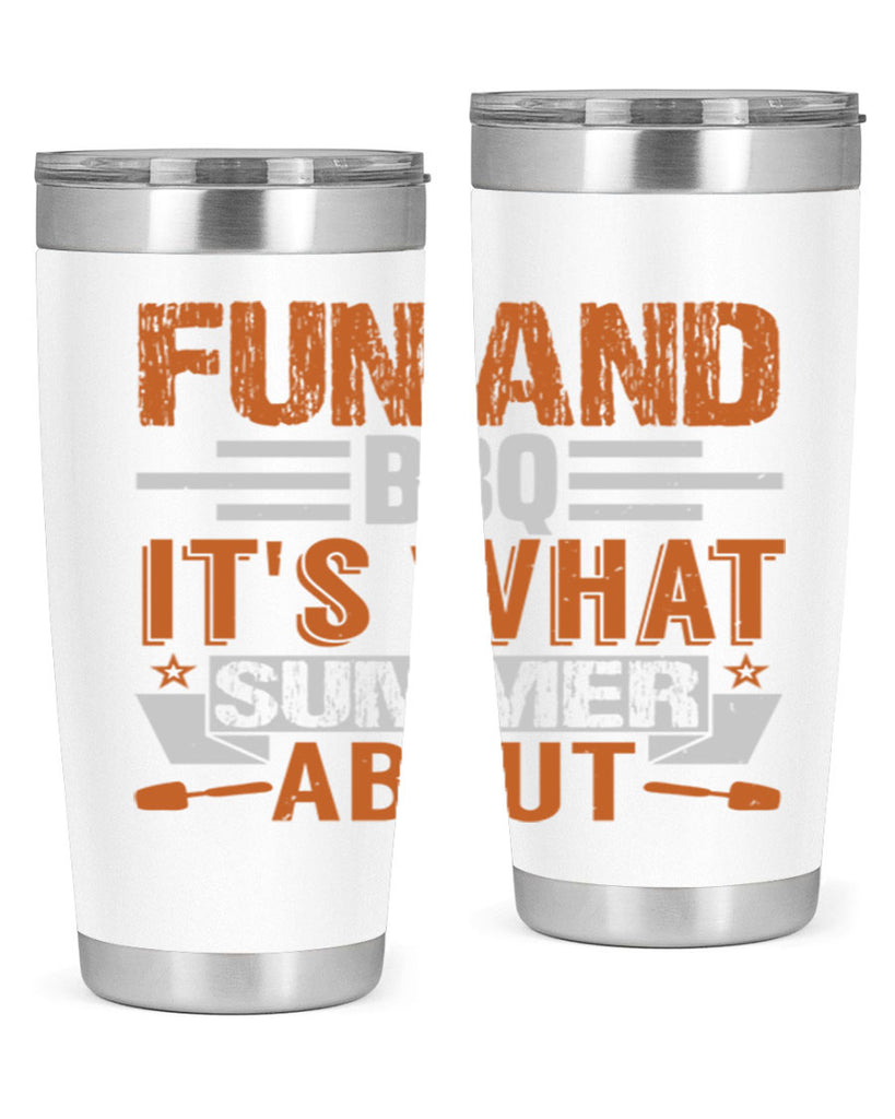 fun and bbq 44#- bbq- Tumbler