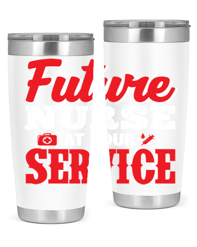 future nurse at your servicepng Style 241#- nurse- tumbler