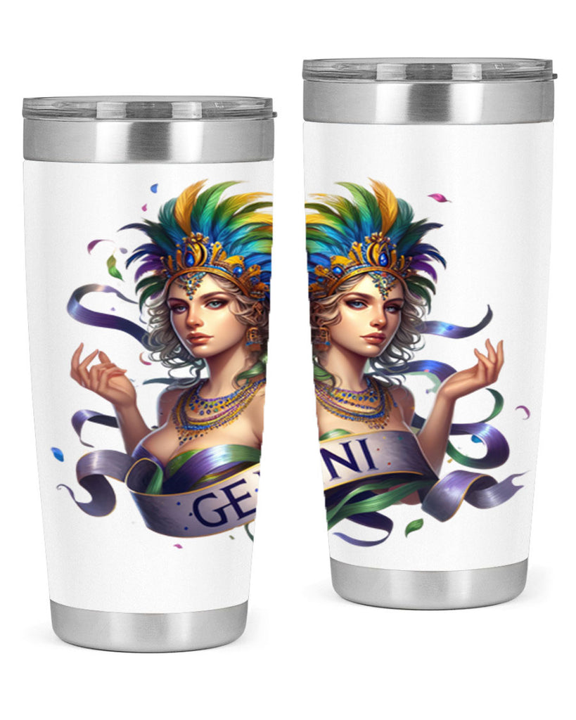 gemini 243#- zodiac- Tumbler