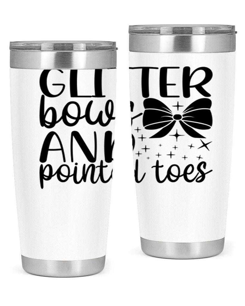 glitter bows and pointed toes44#- ballet- Tumbler