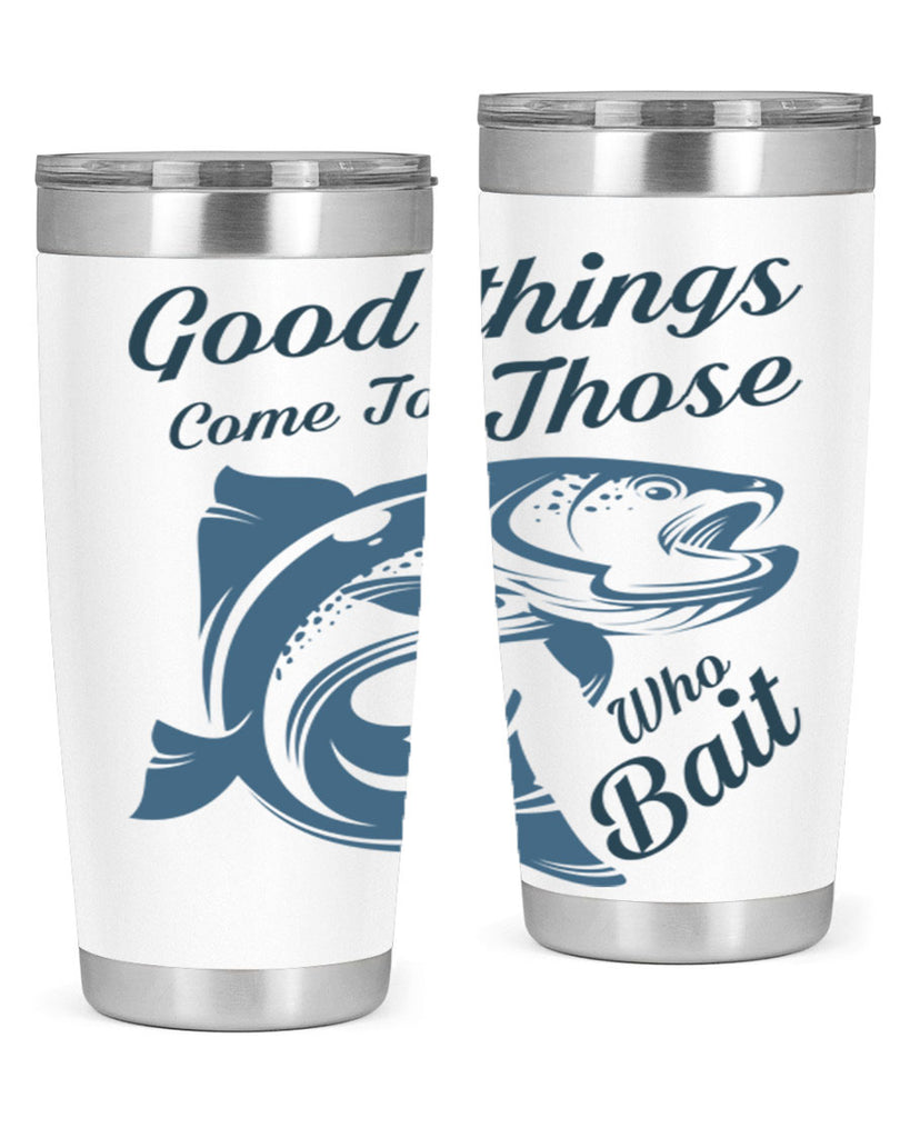 good things 127#- fishing- Tumbler