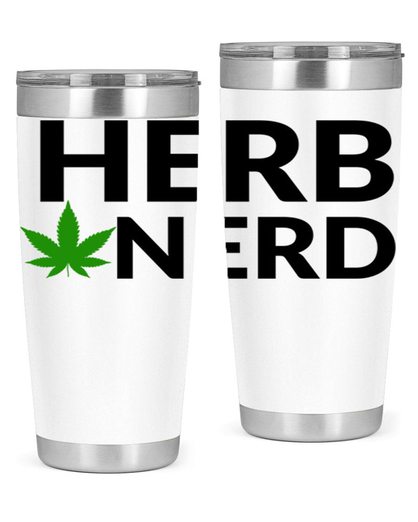 herb nerd 108#- marijuana- Tumbler