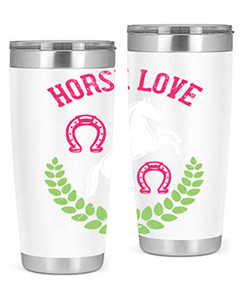 horse love Style 50#- horse- Tumbler