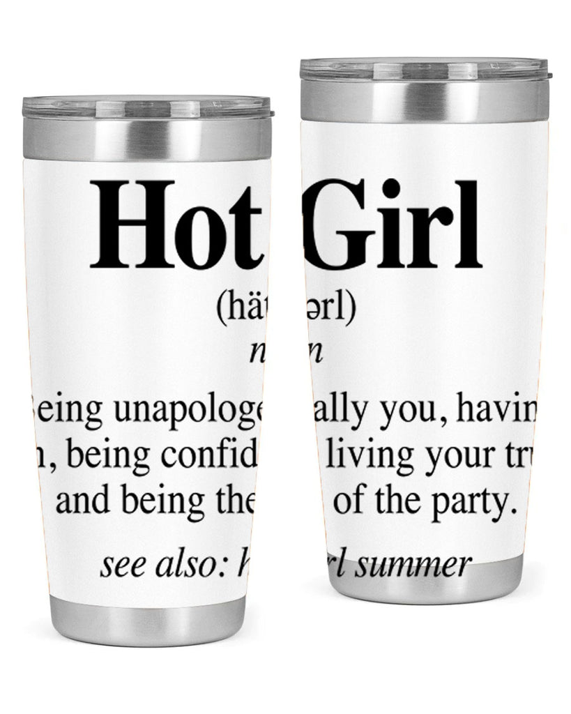 hot girl  summer definition 125#- black words phrases- Cotton Tank