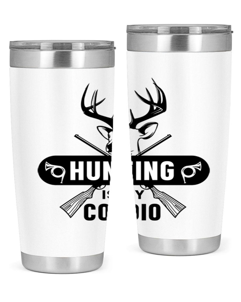 hunting is my 24#- hunting- Tumbler