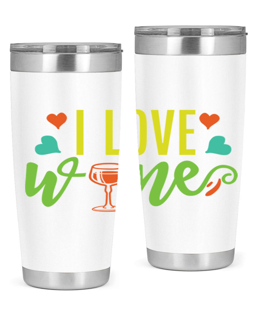 i love wine 401#- mom- Tumbler