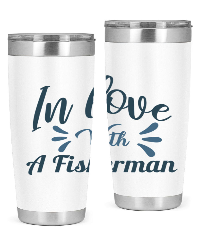 in love with 83#- fishing- Tumbler