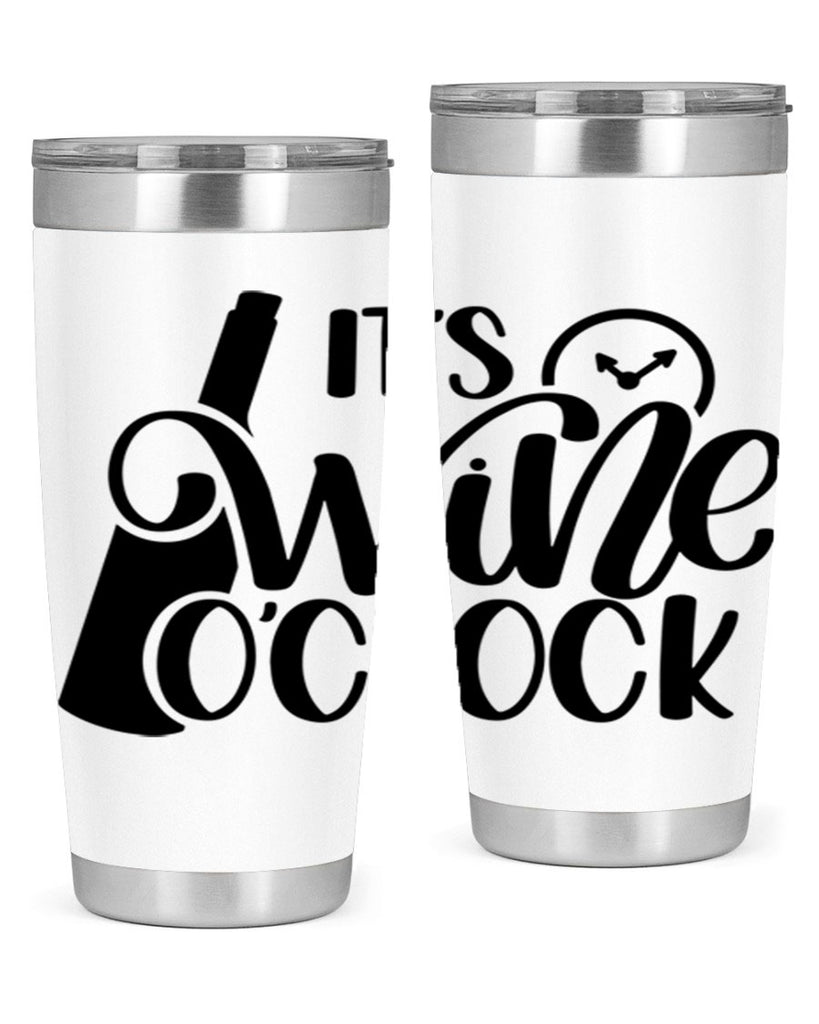 its wine oclock 47#- wine- Tumbler