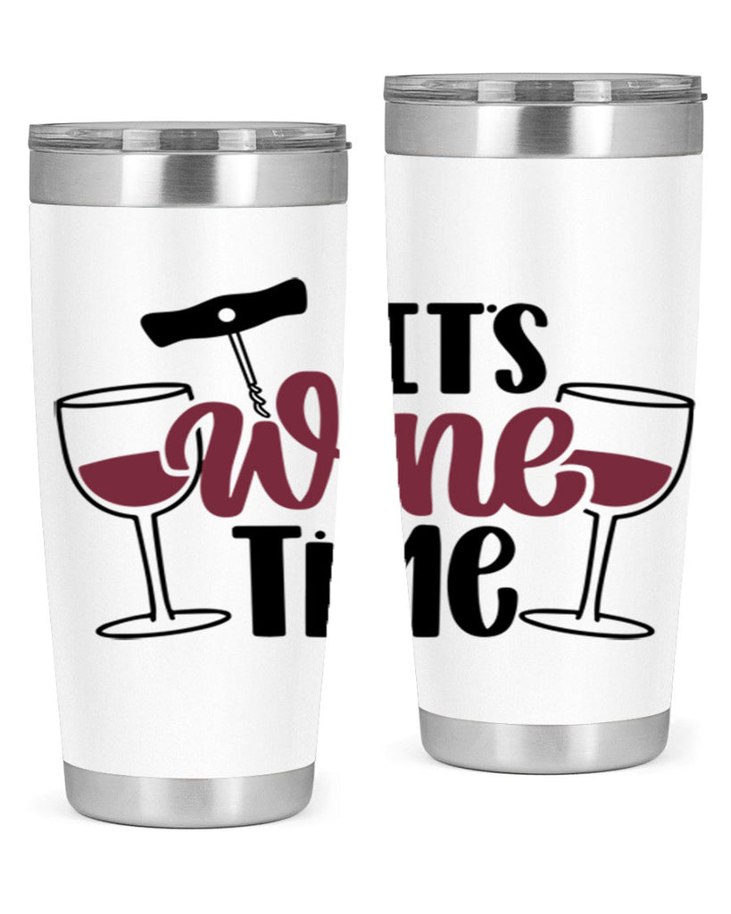 its wine time 46#- wine- Tumbler