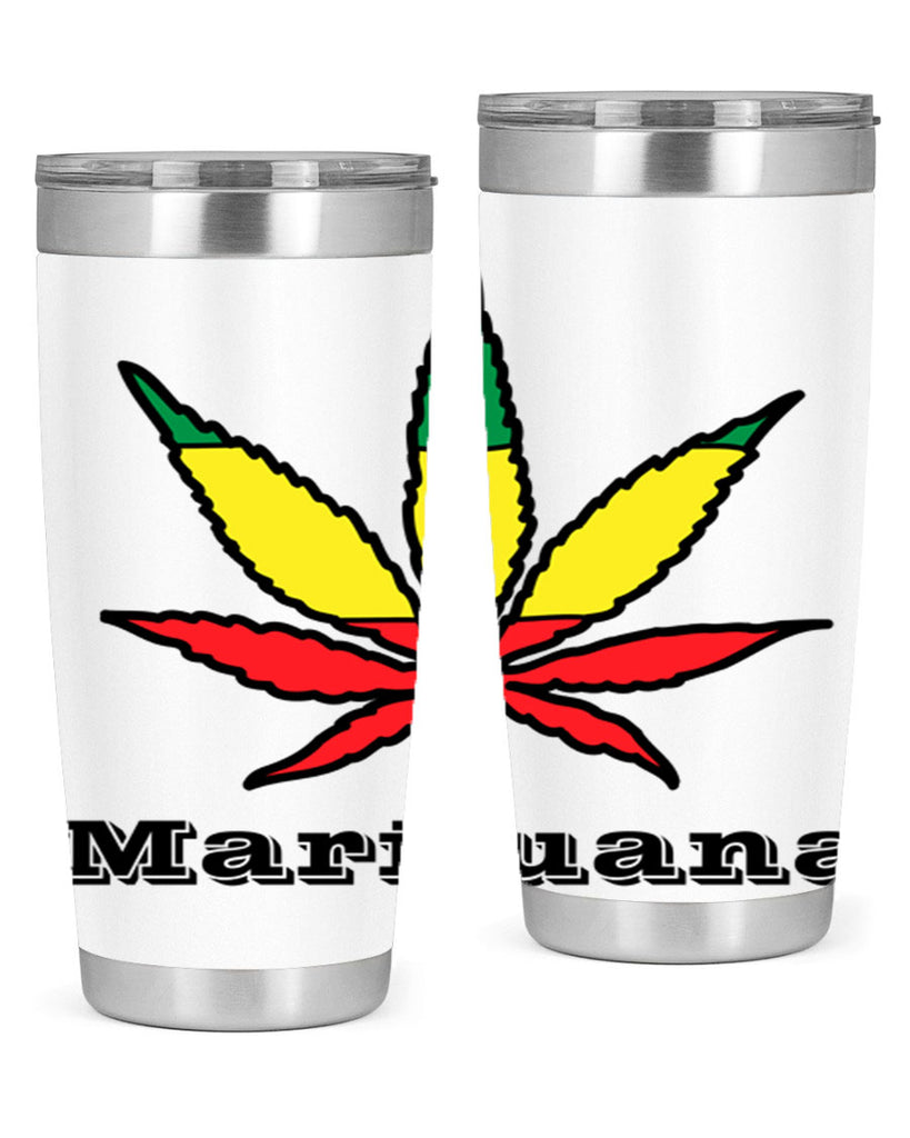 jamican cannabis 164#- marijuana- Tumbler