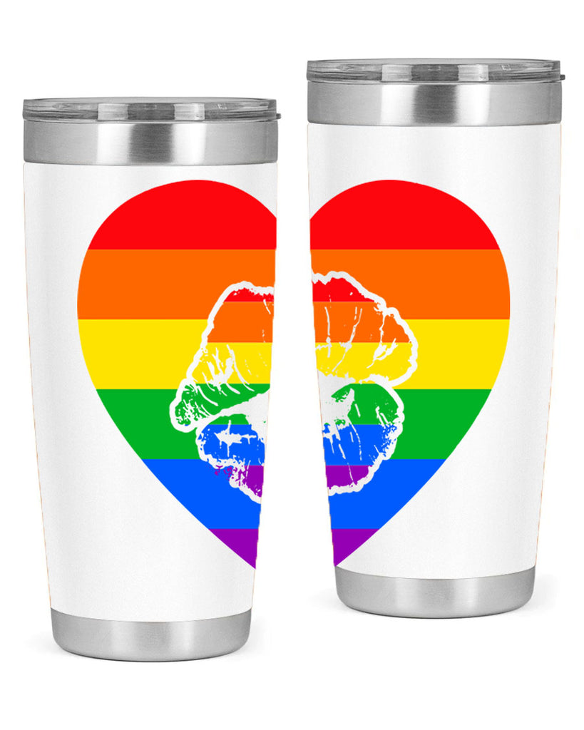 lgbt rainbow cool lip lgbt 96#- lgbt- Tumbler