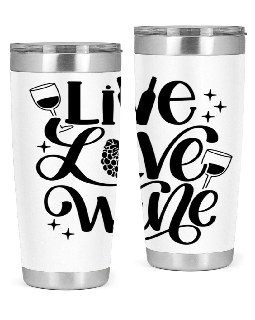 live love wine 43#- wine- Tumbler