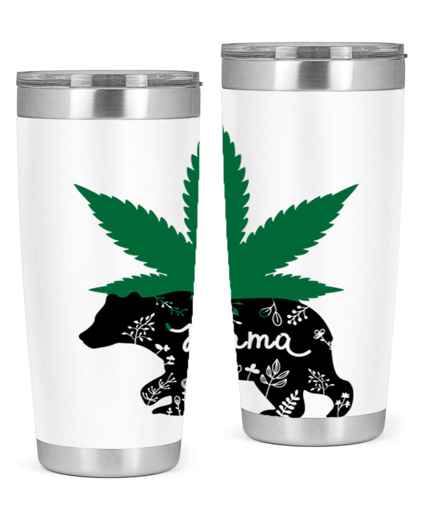 mama bear weed 196#- marijuana- Tumbler