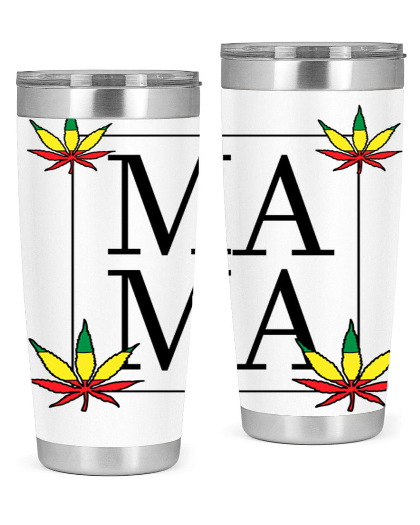 mama weed 197#- marijuana- Tumbler