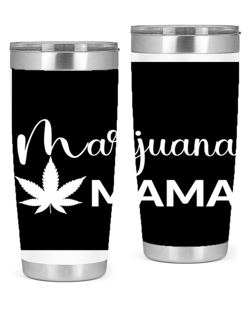 marijuana mama 202#- marijuana- Tumbler