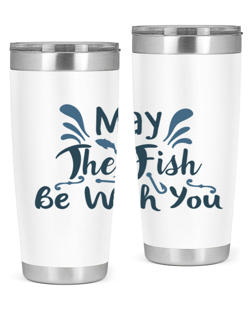 may the fish 54#- fishing- Tumbler