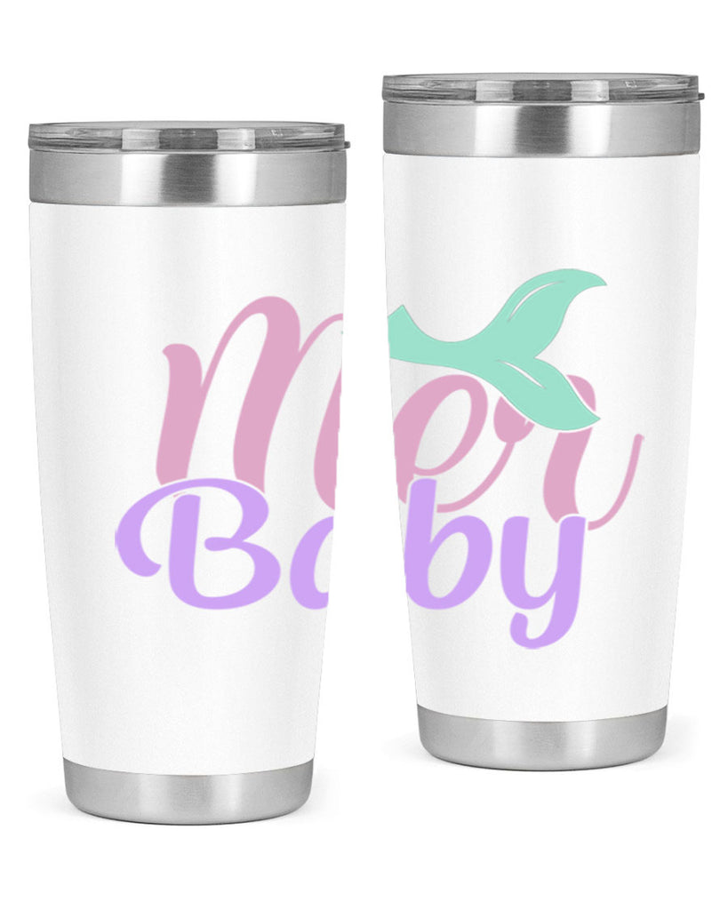 mer baby 3#- mermaid- Tumbler