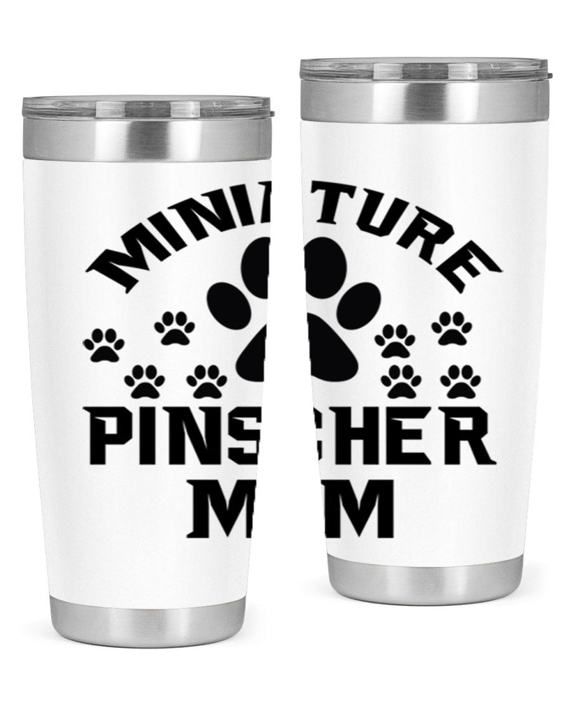 miniature pinscher mom 129#- mom- Tumbler