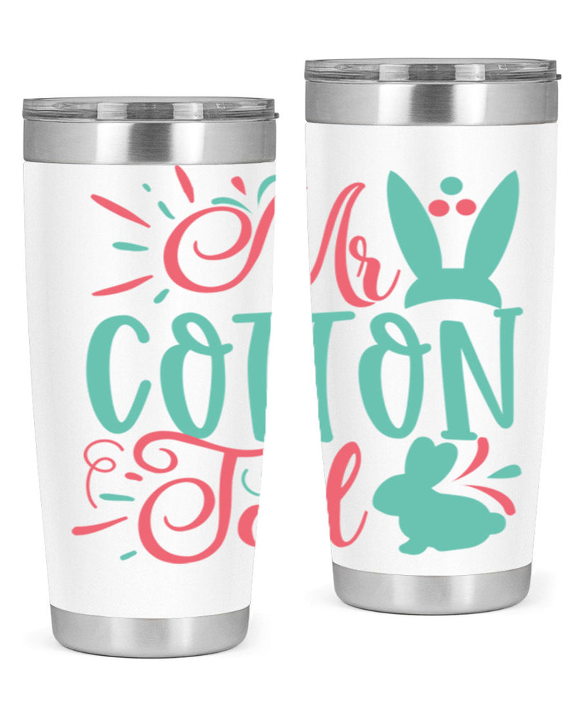 mr cotton tail 109#- easter- Tumbler