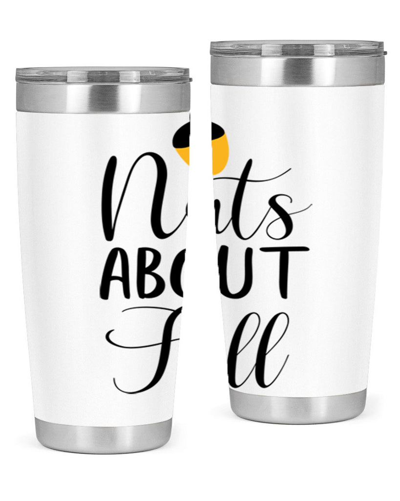 nuts about fall 445#- fall- Tumbler