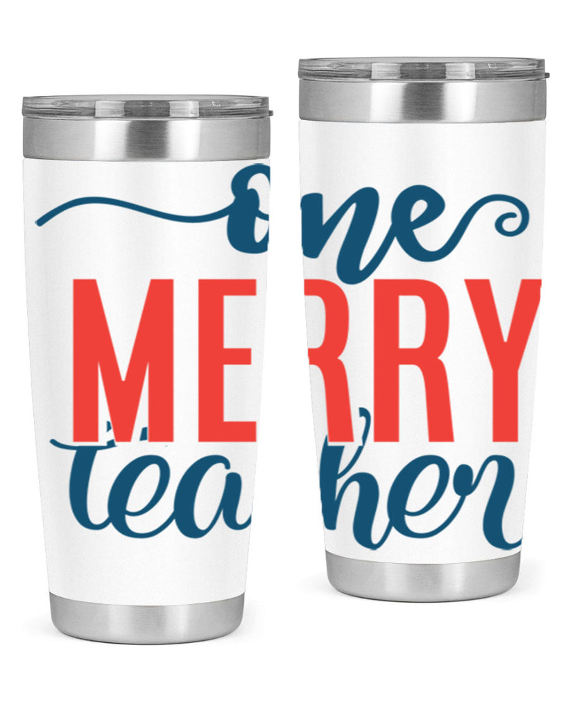 one merry teacher Style 161#- teacher- tumbler