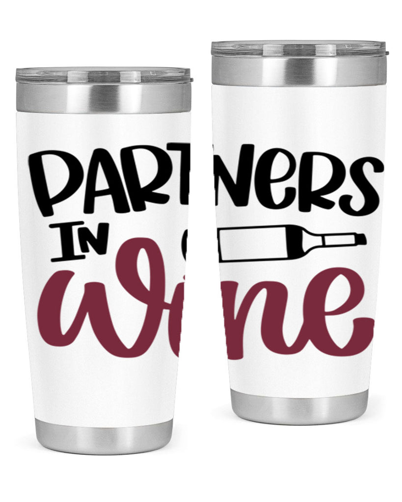 partners in wine 32#- wine- Tumbler